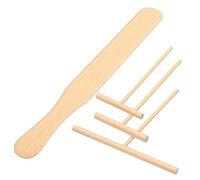 Qianyu 4 piezas de esparcidor y espátula, espátula en forma de T, 9/12/18 cm y espátula de 30 cm, espátula para panqueques, tortitas, panqueques, herramientas de horneado