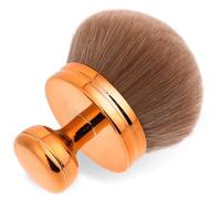Qianyu Brocha de maquillaje extra grande para aplicación de espalda autobronceada de mezcla de bronce, proporciona una aplicación impecable sin dejar rayas, brocha Kabuki para brochas de maquillaje
