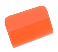 Qianyu Rasqueta de silicona suave para envoltura de vinilo, material TPU, para tintado de ventana, pequeña escobilla de goma con hoja en V, raspador de ventana, aplicación de película protectora de