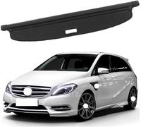 QiaoCL Cubierta De Carga Retráctil para Maletero para Benz B-Class B180 B200 (W246) 2012-2019, Trasero Trunk Estante Paquetes Privacidad Cargo Protectora Cubierta