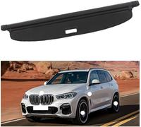 QiaoCL Cubierta De Carga Retráctil para Maletero para BMW X5 2007-2018, Trasero Trunk Estante Paquetes Privacidad Cargo Protectora Cubierta