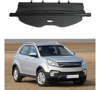 QiaoCL Cubierta De Carga Retráctil para Maletero para SsangYong Korando 2014-2019, Trasero Trunk Estante Paquetes Privacidad Cargo Protectora Cubierta