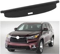 QiaoCL Cubierta De Carga Retráctil para Maletero para Toyota Highlander(Kuge) 2010-2014, Trasero Trunk Estante Paquetes Privacidad Cargo Protectora Cubierta