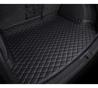 QIAOFANFAN Coche Alfombrillas Maletero para Toyota C-HR Hybrid 2024 2025,Personalizada Impermeable Antideslizante Cuero Moquetas Protector Accesorios,A/Black