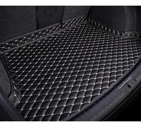 QIAOFANFAN Coche Alfombrillas Maletero para Toyota C-HR Hybrid 2024 2025,Personalizada Impermeable Antideslizante Cuero Moquetas Protector Accesorios,A/Black-Beige