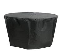 QIAOH Funda para Muebles De JardíN Impermeable 120x80cm, Funda Protectoras Muebles Jardin, Cubierta Redonda para Mesa De JardíN, 420d Oxford Muebles De Jardin Cubierta