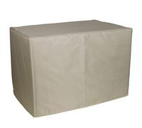 QIAOH Garden Furniture Covers Square Table 125x125x71cm, 420D Heavy Duty Garden Furniture Cover, Outdoor Dining Table and Chairs General Purpose Furniture Cover, Windproof, Dustproof