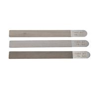 Qiaohome 3 /Set de Limas de Tuerca de Guitarra, Kit de Herramientas de ReparacióN Luthier para Archivar Ranuras de de Trastes para Instrumentos de Cuerda de Guitarra