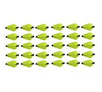 Qiaohome 30 Piezas EVA Golpe de LáGrima Flotador de Pesca con Mosca Indicador de Huelga Bobbers de Pesca para Accesorios de Pesca con Mosca