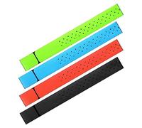 Qiaohome 4 Piezas de Repuesto para Monitor de Frecuencia CardíAca, Correa para Brazalete, Correa Ajustable para Brazalete de Repuesto, 11,8 Pulgadas