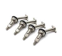 Qiaohome 4 Piezas Eje de TransmisióN Extendido de Metal CVD Junta Universal para 284131 K969 K989 K999 P929 1/28 Piezas de ActualizacióN de Coche RC