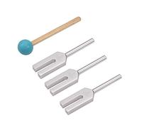 Qiaohome 4 piezas/Set AleacióN de Aluminio Angel Crystal DiapasóN 4096 Hz / 4160Hz / 4225Hz DiapasóN de EnergíA