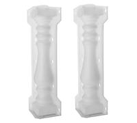 Qiaohome 60X14Cm Columna Molde BalcóN JardíN Piscina Valla Cemento Barandilla Yeso Molde de HormigóN Columna Molde Barandilla Edificio