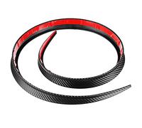 Qiaohome Alerón Trasero Universal de 1,28 M, Fibra de Carbono, Caucho Negro
