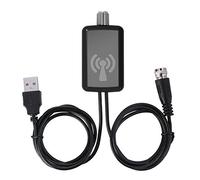 Qiaohome Amplificador de Antena HDTV Impulsor de senal Antena de TV HDTV con Kits de Fuente de alimentacion USB