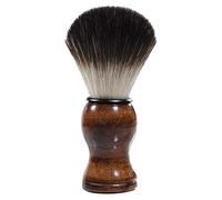 Qiaohome Cepillo de Afeitar para Hombre, Manejar de Madera, Aparato de Limpieza de Barba, Herramienta de SalóN Profesional de Alta Calidad, Cepillo de Afeitar de Seguridad