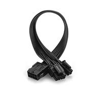 Qiaohome CPU 8 Hembra una CPU ATX 8 + ATX 4 Macho Fuente de AlimentacióN Adaptador Convertidor Cable de ExtensióN