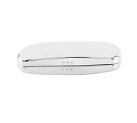 Qiaohome Estuche de Anteojos,Caja de Aluminio de Las Gafas de Shell Duro Caja de Gafas a Rayas