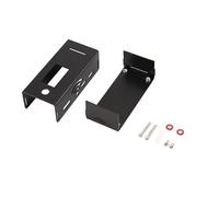 Qiaohome Funda de aleación de aluminio para MMDVM Hotspot Expansion Rainsun Board estación de radio Wifi módem de voz W negro