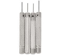 Qiaohome Herramienta de ReparacióN de Relojes, 4 Uds., PunzóN de 0,7Mm/0,8Mm/0,9Mm/1,0Mm, Correa de, Pulsera, PunzóN de Acero, Removedor de Pasadores
