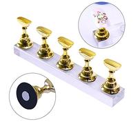 Qiaohome Herramientas de manicura de acrilico magnetico Practica de unas Pedestal de ejercicios de unas de mano Suministros de unas Soporte de exposicion de puntas de unas