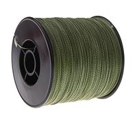 Qiaohome Línea de pesca de 300 m, 100 libras, 0,55 mm, trenzado de polietileno resistente, color verde