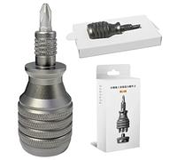 Qiaohome Mini Destornillador 7 en 1, Destornillador de Titanio, Kit de Puntas de Destornillador MagnéTico Torx de 1/4 Pulgadas, Herramientas de ReparacióN del Hogar