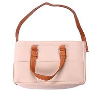 Qiaohome Organizador de Caddie de PañAl de,Compartimento de Almacenamiento Unisex para Viajes U Hogar,Bolso de Cesta de Fieltro EcolóGico con Personalizables,Asas de