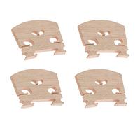 Qiaohome Partes de violin Violin-puente-4pc-4/4 Piezas de violin de puente de arce, 4 piezas