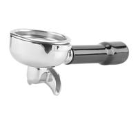 Qiaohome Portafiltro de acero inoxidable para cafetera de 58 mm, para boca Expobar, E61, FAEMA