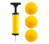 Qiaohome Roundnet - Pelota de Juego Reemplazable Pelotas Competitivas Mini Voleibol Paquete de 3 con Bomba