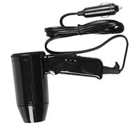 Qiaohome Secador de Pelo Secador de de Coche Dc12V 216W Soplador Plegable Portátil Viento Caliente para Viajes Almacenamiento Fácil Manija De-Frosting Ventana Del Vehículo