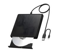 QIAOLIDA Unidad de disco externa portátil USB de alta velocidad para portátil con transferencia de datos rápida y función Plug Play