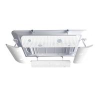 QiaoRong Deflector Aire Acondicionado de Ventilación Desviador Aire Acondicionado de Casete de Techo para Centrales Suspendidos (4 Unidades)