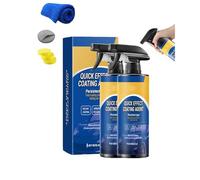 Qiawi Car Scratch, Advanced Cars Quick-Acting Coating Agent Spray, 3 in 1 High Protection Coating Spray, UV Protection for All Cars, Boats, Motorcycles, Waterproof (2pcs)