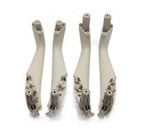 QIBBEI Embellecedor Manija Puerta Interior Coche Para BMW Serie 5 M5 G30 G31 F90 2017-2022(4Pcs Set-Oyster)