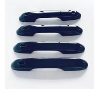 QIBBEI Etiqueta Protectora Decorativa Cubierta Taza Manija Puerta Lateral Coche Fibra Carbono para Lexus GX550 2024 2025 2026(Style 4)