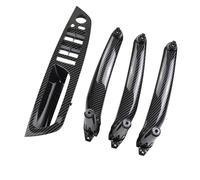 QIBBEI LHD RHD Manija Del Panel Puerta Interior Derecha Izquierda Coche Cubierta Decorativa Adecuada Para BMW E70 E71 X5 X6