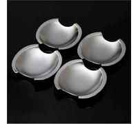 QIBBEI Manijas puerta Cubierta De Manija Puerta Coche Fibra Carbono Cromada, Pegatina Estilo, Accesorios Para Ford Para Mustang 2005-2011