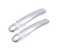 QIBBEI Manijas puerta Para VW Para E Up Para Gti Para Tsi Para R Para Línea Cubiertas Manija Puerta Coche Cromadas Negras Brillantes Pegatinas Accesorios Estilo