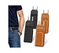 Qibivfo 4 Piezas Cinturón Sin Hebilla Kit, Cinturón Elástico Táctico con Gancho Metálico, Cinturón de Cintura Invisible para Hombres y Mujeres, Cómoda Ajustable, para Hombres y Mujeres, Ocupación