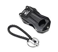 QIBOZNG Funda Protectora para Llave Moto Funda para Llave De Moto KYMCO RKS 150 Racing 150i KRV 180, Funda Protectora para Llaves, Llavero(Black 2)