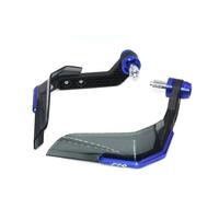 QIBOZNG Protector De Manos para Moto para Yam&AHA FZ6 FZ-6 FZ6R ZF6N FAZER Protector De Manos para Motocicleta Protector De Parabrisas(Blue)