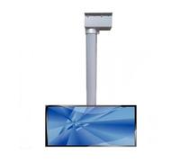 QICBYING Electric Lift TV Wall Mount - Adjustable Ceiling TV Bracket, Motorized Riser Mount with Remote Control, 90° Flip Up, Fits 26-70 Inch LED Screen TVs(60cm)