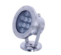 QICBYING Luz LED Sumergible - Luz Subacuática Impermeable, Foco Para Fuente De Piscina/jardín RGB IP68, Controlador De Iluminación DMX 512 Para Lámpara De Paisaje Exterior RGB(24W(24V))