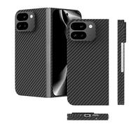 qichenlu Carcasa rígida para Google Pixel 9 Pro Fold de fibra de aramida a prueba de balas, estándar militar, resistente a los golpes, extremadamente fina, para Google Pixel 9 Pro Fold