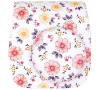 QICNMFA Funda protectora compatible con cámara instantánea Fujifilm Instax Mini 12, 11, 9, 8, 8+, piel sintética, con bolsillo y correa ajustable para el hombro, Flores blancas, Funda para cámara