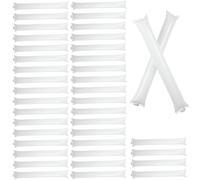 Qidures Generadores de ruido inflables, Generador de ruido Thunder Sticks | Cheer up Toys Juego de 40 palitos de porristas,Palillo portátil para animar, badajo para animar, hacedores de