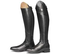 QIeAny Botas Altas De Otoño Ecuestres (34-48), Resistentes Al Desgaste + Cremallera Trasera, Unisex/Antideslizantes, Hasta La Rodilla/Tacón Medio (3-5 Cm), Para Primavera/Otoño,41,Black