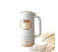 QIeAny Máquina para Hacer Leche De Nueces 10 En 1, Máquina Automática De Soja De 1 L/34 Oz, con Temporizador De 24 Horas Y 12 Rebabas, Autolimpieza+Tres Capas De Reducción De Ruido,White